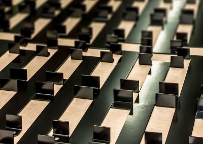 A & E POWDER COATING Logo | Industrial Powder Coating | Black Powder Coated Product