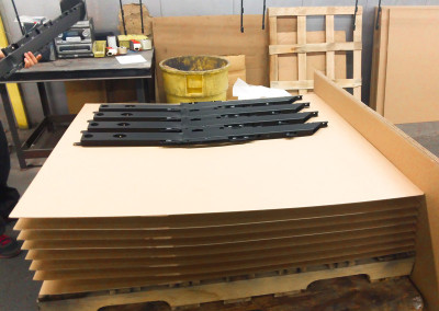 A & E POWDER COATING Logo | Industrial Powder Coating | Inspection and Shipment of Products